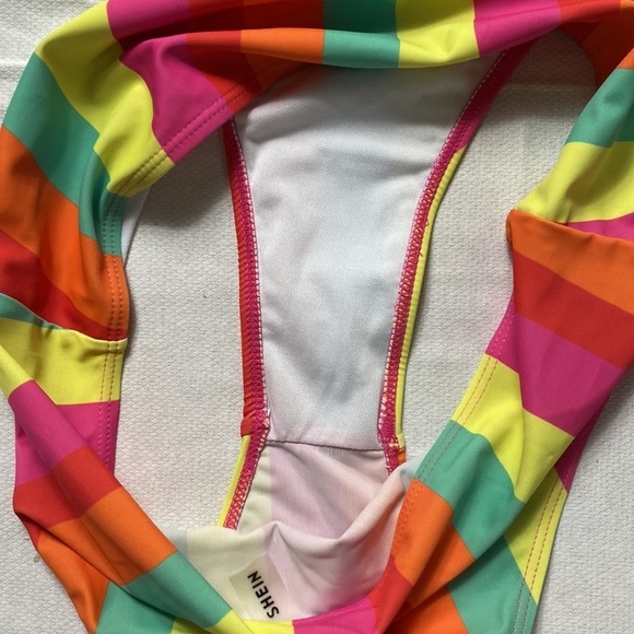 Shein Two Piece Bathing Suit size Large (BB) - Picture 5 of 6